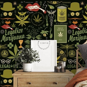 Las hojas <span class=keywords><strong>de</strong></span> tabaco <span class=keywords><strong>de</strong></span> vainilla se pueden pelar y pegar con papel tapiz y murales - Product Image 4