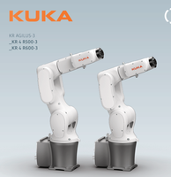 Robot collaboratif industriel KUKA AGILUS à 6 axes, charge utile de 6 à 10 kg, construction en aluminium, soudage, palettisation, préhension et placement