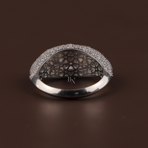 4.5 Carat Lab Grown Diamond Engagement <b>Ring</b> for <b>Women</b> in <b>Silver</b> 10K Gold 14K Gold 18K Gold Elegant <b>Wedding</b> Jewelry - Product Image 2