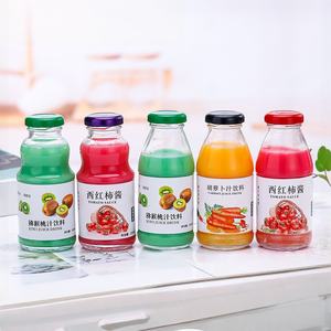 Bouteille de sauce chili 250ML Bouteille en verre transparent <span class=keywords><strong>Ketchup</strong></span> Salad Hot Sauce Bouteille en verre avec couvercles - Product Image 3