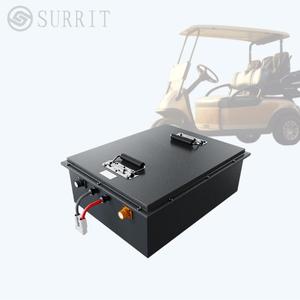 Surrit New <b>Lithium</b> <b>Ion</b> Golf Cart <b>Battery</b> Pack <b>48V</b> 100Ah USB-C Charging Ports - Product Image 1