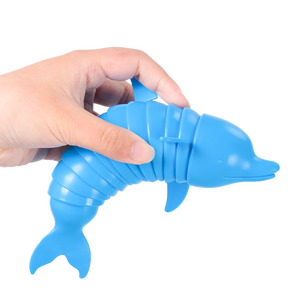2025 Usine En Gros Ventes Directes Nouveau Fidget Décompression Jouet Animal De Mer En Plastique Doigt Dauphin Fidget Jouet - Product Image 6