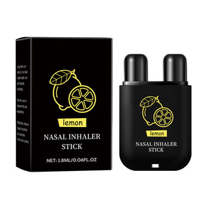 Hương liệu tự nhiên mũi dính mũi Ống hít dầu dính căng thẳng cứu trợ nghẹt mũi Hỗ trợ đôi lỗ mũi Ống hít để thở - Product Image 3
