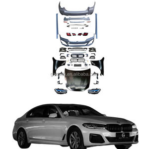 Kit de Carrocería F10 para <span class=keywords><strong>BMW</strong></span> F10 F18 Serie 5 520i 528i 530i 535i 540i <span class=keywords><strong>550i</strong></span> 525i Facelift <span class=keywords><strong>2022</strong></span> G30 M-Tech Parachoques M Sport Faros Delanteros - Product Image 1