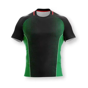 Hochwertiges atmungsaktives Team Wear Sublimation druck Quick Dry Men Rugby Jersey - Product Image 1