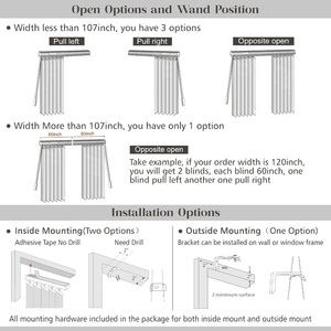 Produzione di Design personalizzato finestra oscurante tessuto verticale <span class=keywords><strong>stecche</strong></span> di regolazione persiane <span class=keywords><strong>per</strong></span> la casa - Product Image 6