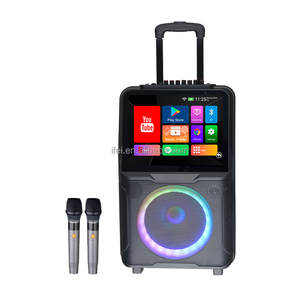 Boîtier <span class=keywords><strong>TV</strong></span> avec écran tactile WIFI, système de karaoké, système de cinéma maison actif, haut-parleur de 10 pouces pour extérieur, maison, école 8908D - Product Image 1