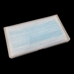 Frosted Plastic Storage Box Rectangle Transparent Covered Component Storage Case M188 For Mask Packaging Factory Direct Sale - Product Image 3