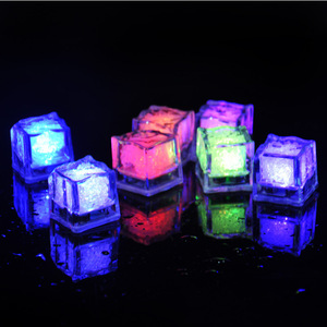 Glowing Ice <b>Cubes</b> Mixed Shapes 6 Pcs LED Colorful Bar Party Decor <b>Lights</b> - Product Image 4