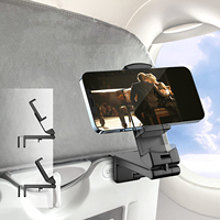 Support de téléphone pour avion Portable Travel Stand Desk Flight Fold