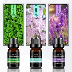 โรงงานผลิตน้ำมันหอมระเหยจากพืชธรรมชาติ 30 ชนิด <span class=keywords><strong>ราคา</strong></span>ถูก 10 มล. น้ำมันลาเวนเดอร์ น้ำมันเปปเปอร์มินต์ สำหรับอโรมาเธอราพี บำรุงผิว นวดตัว - Product Image 1