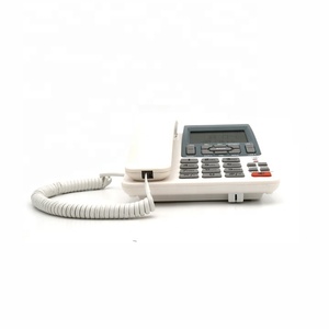 Téléphone de bureau Beawin à deux lignes pour petit bureau avec grand écran LCD d'affichage de l'identification de l'appelant et conférence téléphonique à trois voies PSTN - Product Image 5