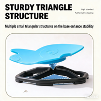 Nouvelle conception, chaise pivotante en forme de pingouin mignon, base en plastique et métal, équipement d'entraînement à l'intégration sensorielle