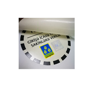 Etiqueta Adhesiva con Número de Serie para Impuesto de Circulación, Holograma de Seguridad para Ventana de Coche, Adhesivo para Parabrisas - Product Image 2