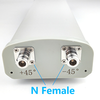 Antena Sectorial Arronna WiFi 2.4GHz 4G/LTE MIMO de Alta Potencia, Punto a Multipunto, Inalámbrica, Largo Alcance, Uso Industrial en Exteriores