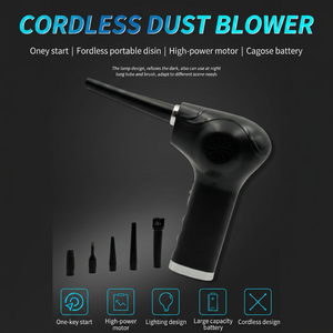 USB rechargeable air blower Handheld dust cleaner Wireless keyboard cleaner Portable car cleaner Electric air blower - Product Image 5