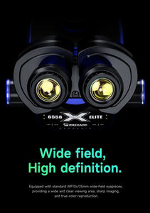 <span class=keywords><strong>Microscope</strong></span> stéréoscopique trinoculaire MECHANIC 6558, zoom 6,5X-58X, réglage de la hauteur de 100 mm, oculaires HD pour la réparation électronique - Product Image 4