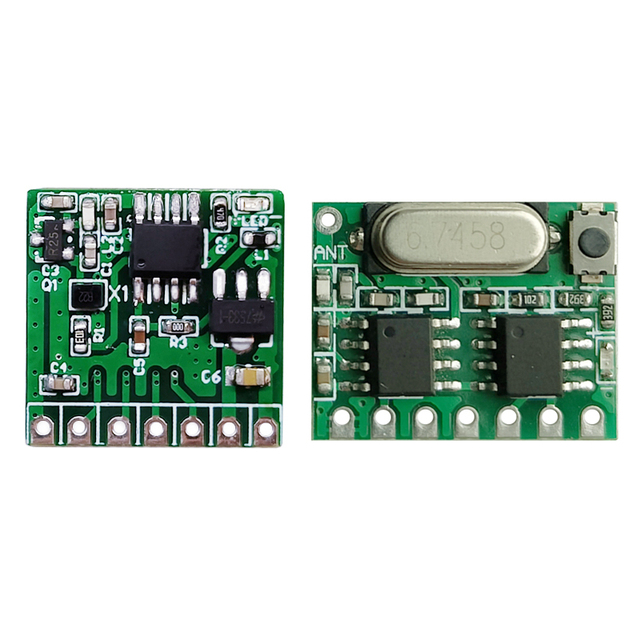 433 Mhz Rf Module Wireless Data Transmitter and Receiver 500m Max Power Time Dimensions Output Input Hours Origin Transfer Rate