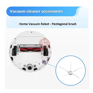 Pièces de rechange pour aspirateur robot <span class=keywords><strong>Xiaomi</strong></span> <span class=keywords><strong>Roborock</strong></span> S5 S6 <span class=keywords><strong>E4</strong></span> E5 S50 S51 S52 S55 S502-02 : brosse principale, brosse latérale, couvercle, chiffons de nettoyage - Product Image 3