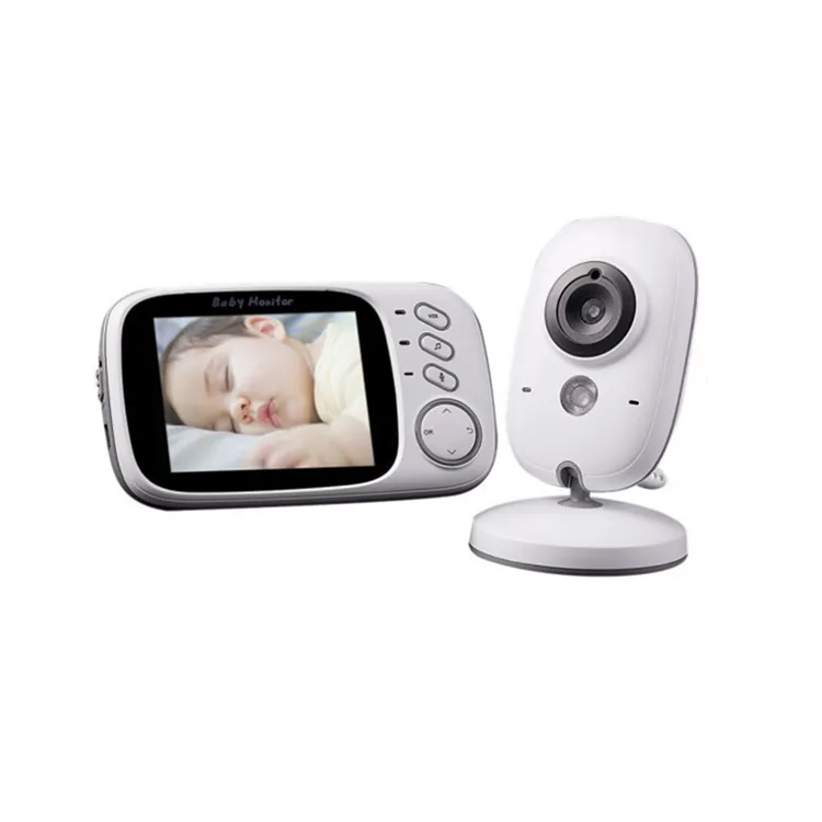 Jianvision กล้องวิดีโอตรวจสอบทารก,Nannio 3.2นิ้วขนาด5นิ้วจอภาพเด็กพร้อมกล้องและเสียงตรวจสอบทารกวิดีโอ
