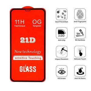 Adatto per Samsung A10S/a20s/a50/a80 proteggi schermo 21D telefono <span class=keywords><strong>cellulare</strong></span> a schermo intero <span class=keywords><strong>pellicola</strong></span> in vetro temperato in fabbrica - Product Image 3