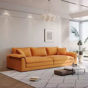 Sofá minimalista italiano <span class=keywords><strong>Budapest</strong></span> Sofá <span class=keywords><strong>de</strong></span> esquina no estándar Marco <span class=keywords><strong>de</strong></span> madera maciza <span class=keywords><strong>de</strong></span> alta calidad Sofá <span class=keywords><strong>de</strong></span> tela tecnológica - Product Image 3