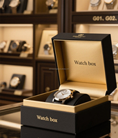 Cajas planas de reloj ecológicas-Embalaje protector para marcas de relojes globales y minoristas