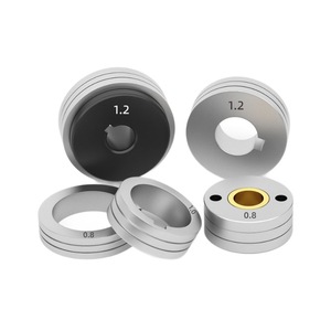 Rouleaux d'alimentation de fil pour les alimentateurs de fil Zhenkang : Rouleaux d'alimentation à double entraînement et rouleaux de pression à entraînement unique. - Product Image 1