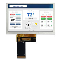 Écran LCD TFT couleur pleine 5,0 pouces, rapport 16:9, pour tableau de bord de véhicule électrique