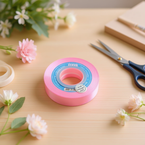 Ilan Satin <b>Ribbon</b> 2.0cm 25Y Petal Pink D07 - Product Image 2