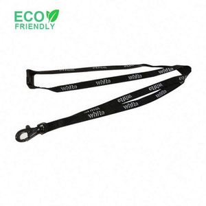 Lanières personnalisées écologiques en RPET, faible MOQ, lanières de cou en polyester recyclé avec logo imprimé - Product Image 3