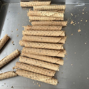 Nhà máy cung cấp tùy chỉnh cuộn Chiều dài, độ dày maquina Para hacer cuchufli CuộN <span class=keywords><strong>Waffle</strong></span> Cookies máy - Product Image 4
