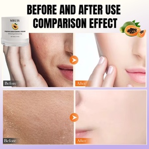 Crema Facial Orgánica de Papaya y Vitamina C de 50g al por Mayor, Blanqueadora, Iluminadora, Hidratante, OEM/ODM, Cuidado Natural de la Piel - Product Image 4