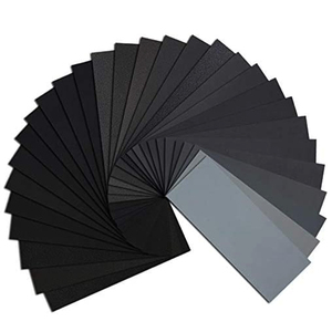 Papier de ponçage en vrac, 30 pièces, grain 120 à 3000, sec ou humide, <span class=keywords><strong>pour</strong></span> métal, bois, finition de meubles - Product Image 2