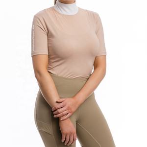 Rider Show Shirt Ropa ecuestre Señoras Horse Rider Show Shirt Custom OEM Competition Shirt Mujeres Horse Riding Am564 - Product Image 1