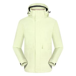 Veste d'hiver imperméable pour homme 3 en 1, coupe-vent, avec logo personnalisé et doublure en polaire - Product Image 3