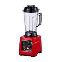 Mixeur Commercial Multifonctionnel Robuste pour Cuisine, Nettoyage en un Clic, Vitesse Variable, Préparateur de Smoothies, Broyeur Alimentaire Puissant