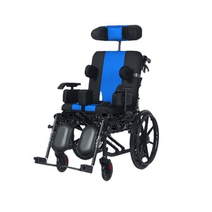 Manual Wheelchair Aluminum Alloy 90-170 Degree <b>Reclining</b> Lightweight Foldable For Elderly Mobility - Product Image 3