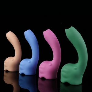 Vibrador de Silicona CF-U9121 con Forma de Trompa de Elefante, Vibración de Alta Frecuencia, Estimulador de Punto G, Masajeador Vaginal, Anal y Clitoriano para Mujeres - Product Image 1