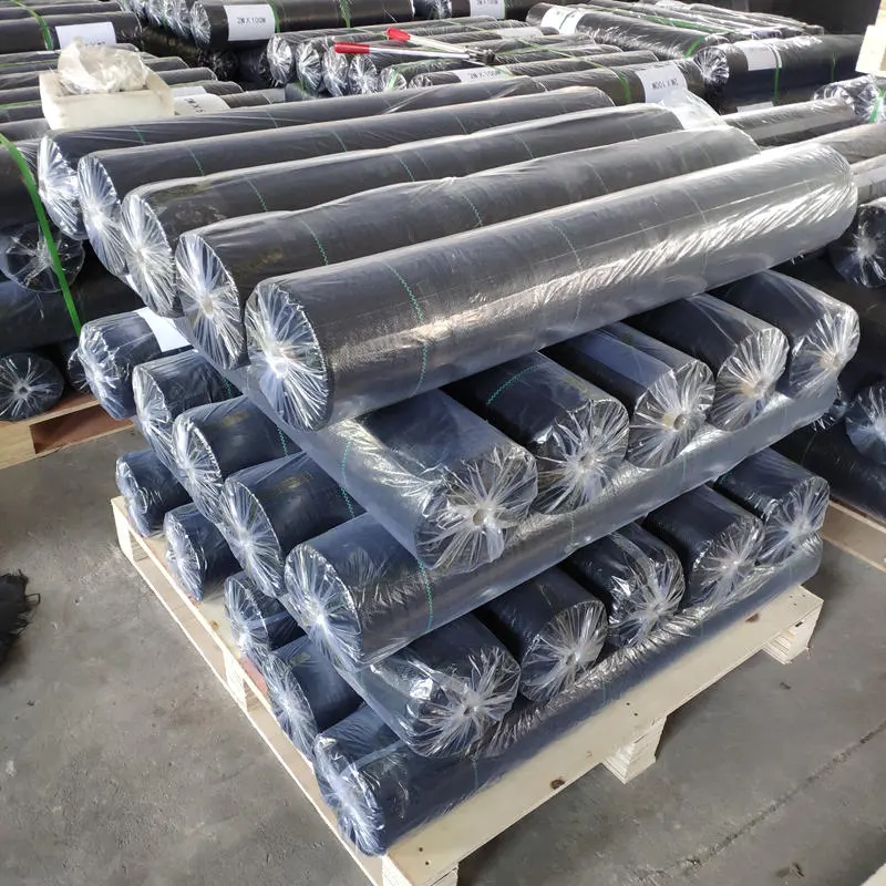 PP woven ground cover membrane landscape fabric