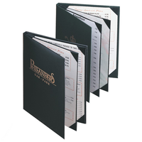 Taiwan disesuaikan Hard Cover Menu buku seni kertas dengan sempurna Binding dan Coil terbuat dari karton