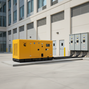 Generador Diésel Súper Silencioso Trifásico 50Hz 60Hz EPA Cummings Ricardo 20Kw-1000Kw de Bastidor <span class=keywords><strong>Abierto</strong></span> y Bajas RPM para Uso Industrial Global - Product Image 1