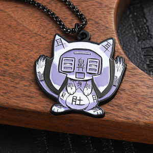 Grosir liontin hewan kartun Enamel kalung lucu untuk hadiah - Product Image 4