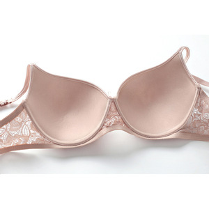 Kavn commercio all'ingrosso di alta qualità più il formato del fiore ricamato grande reggiseno per le donne grasse - Product Image 5