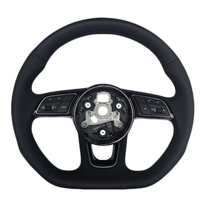 พวงมาลัยหนังแท้ลดราคาพิเศษสำหรับรถยนต์ Audi A3 A4 A5 A6L A8 Q5 Q7 Q8 TT B9 - Product Image 1