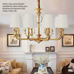 Paralume Artigianale a Clip Ecologico Moderno Coprilampada Mini Lampadario Bottiglia Piccolo Paralume - Product Image 6