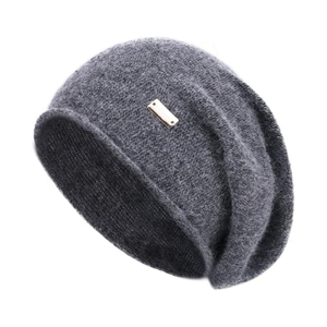 Tùy Chỉnh Chất Lượng Cao Cashmere Slouchy Len Dệt Kim <span class=keywords><strong>Skull</strong></span> Beanies Hat Mùa Đông Mềm Mại Ấm Áp Phong Cách Thời Trang <span class=keywords><strong>Cap</strong></span> Cho Nam Giới Và Phụ Nữ - Product Image 2