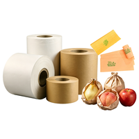 FSC 90g watergedragen gecoat wit kraftpapier, wegwerpbaar, ademend, waterdicht, speciaal voor druiven, koudeopslag, verse verpakking