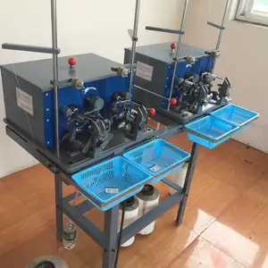 high efficiency automatic four head cocoon bobbin winder machine