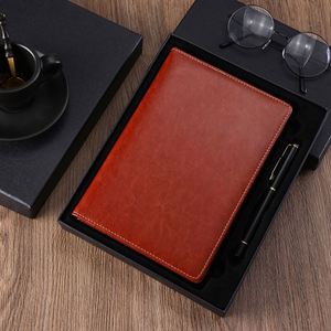 2025 Customized Factory Wholesale Guaranteed Quality Business Planner Diary Premium PU Leather Hardcover <b>Sewing</b> A5 100 Sheets - Product Image 3